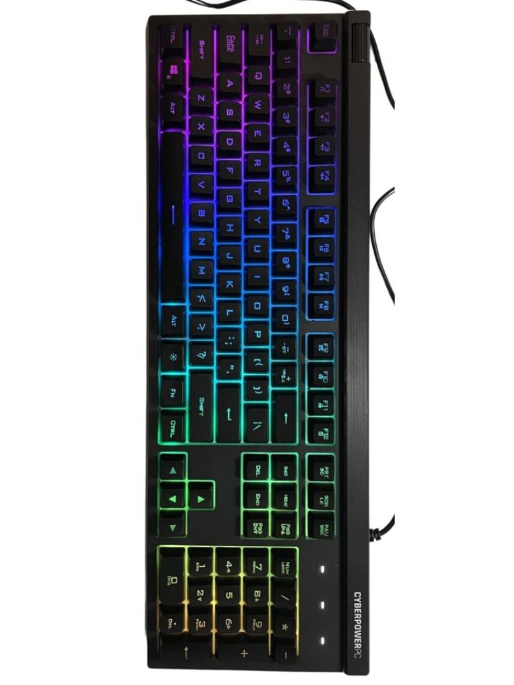 CyberPowerPC RGB Gaming Keyboard Wired – Tested Working